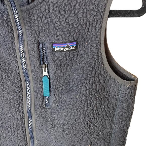 Patagonia Women’s Sz XS Retro Pile Vest / Style 22825 - Picture 4 of 7